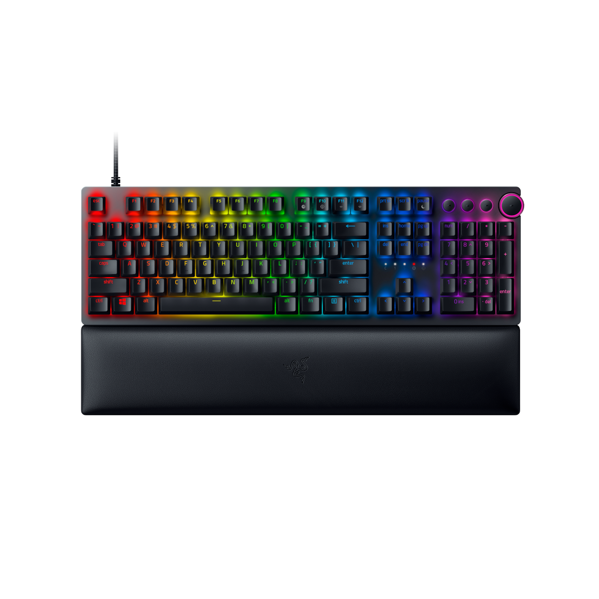 Bild von Razer Huntsman V2 Gaming Tastatur (lila Switches)