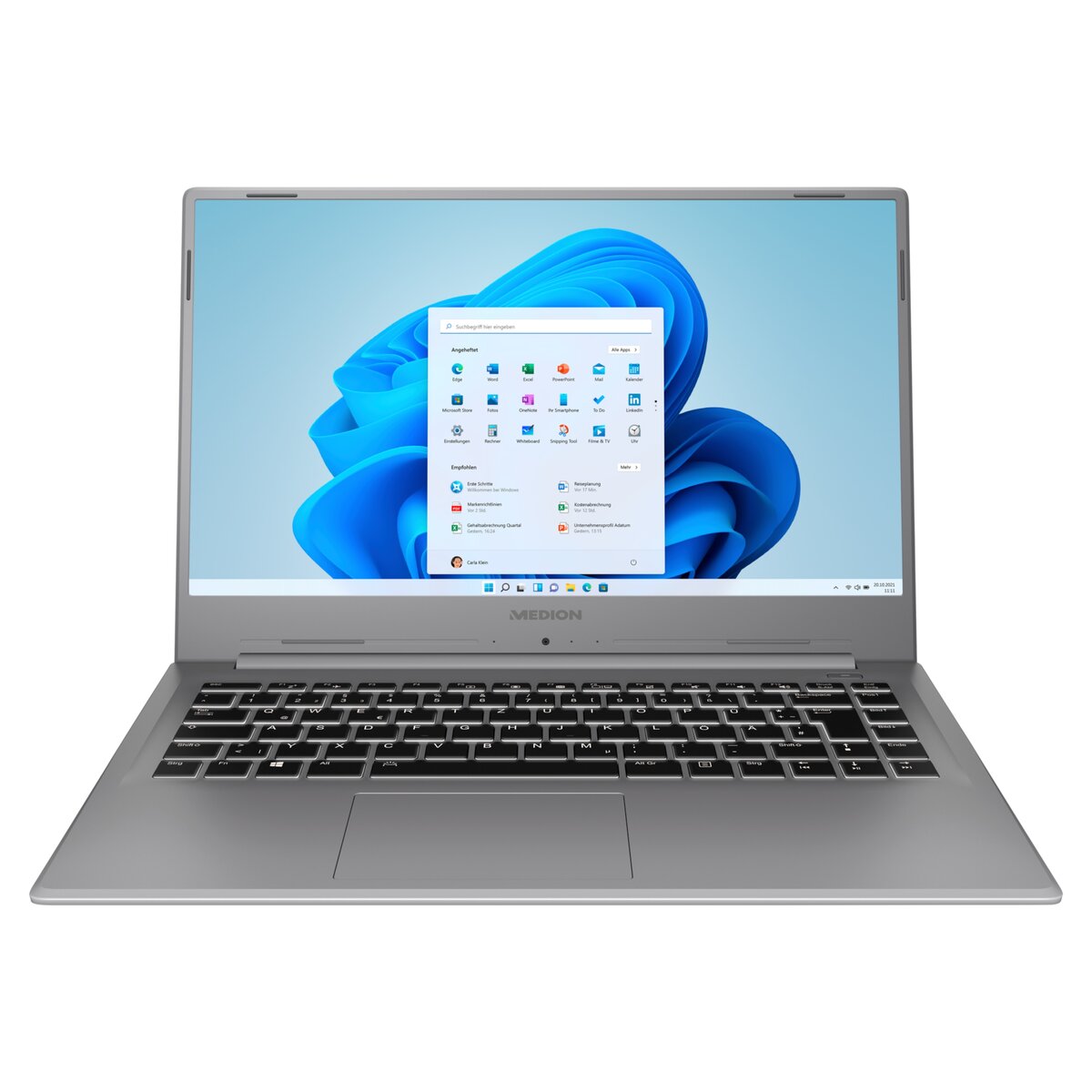 Bild von MEDION AKOYA S15449 - Intel® Core™ i5-1135G7, Windows 11 Home, 39,6 cm (15,6'') FHD Display, 512 GB PCIe SSD, 16 GB RAM