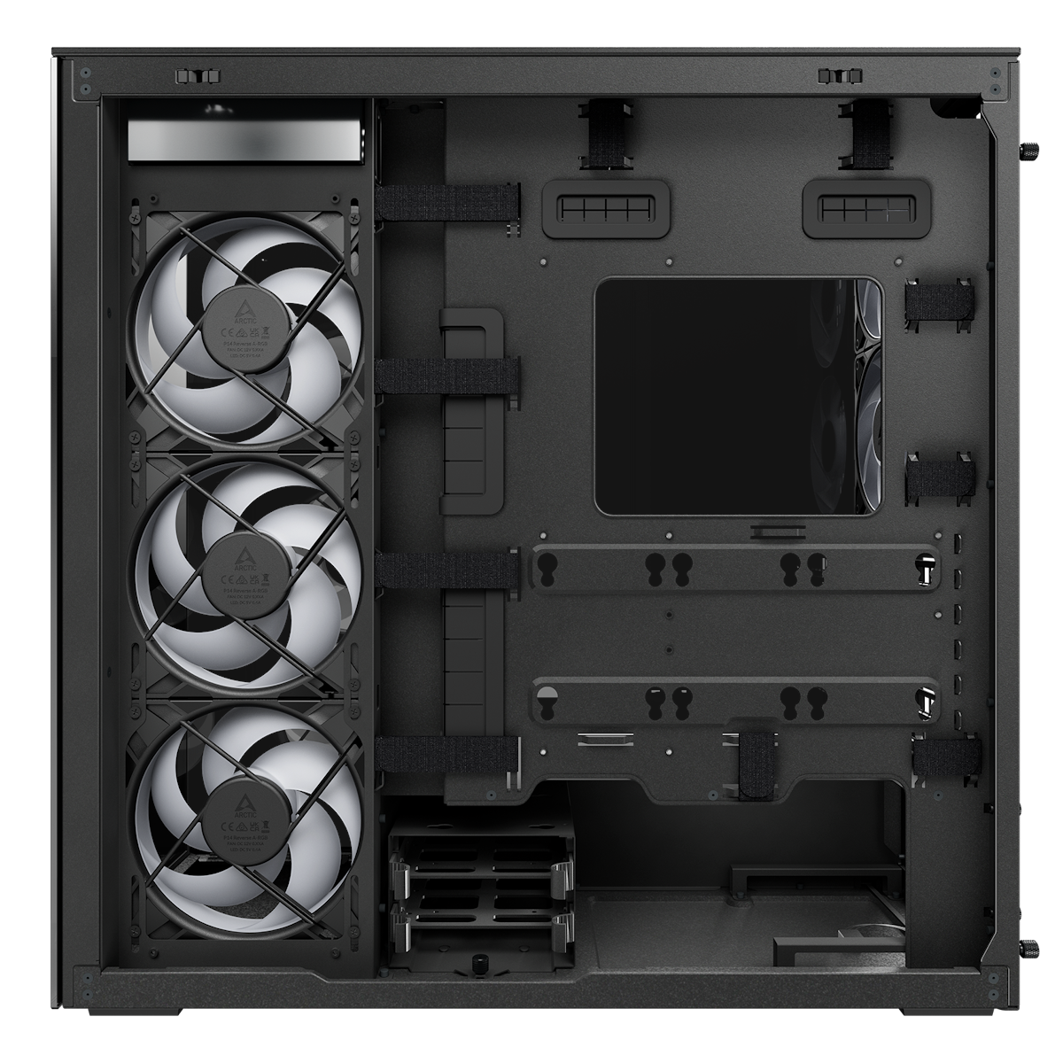 Bild von ARCTIC Xtender VG Black | PC-Gehäuse