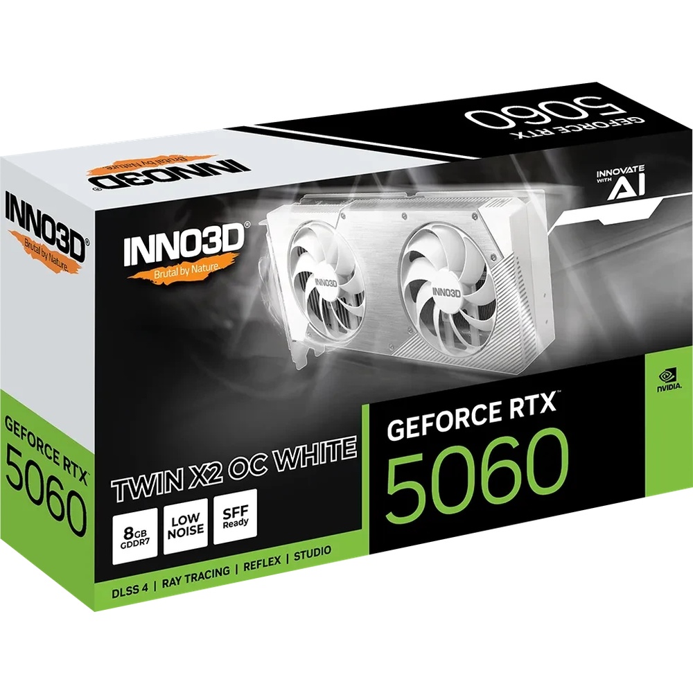 Bild von Inno3D GeForce RTX 5060 8GB TWIN X2 OC WHITE