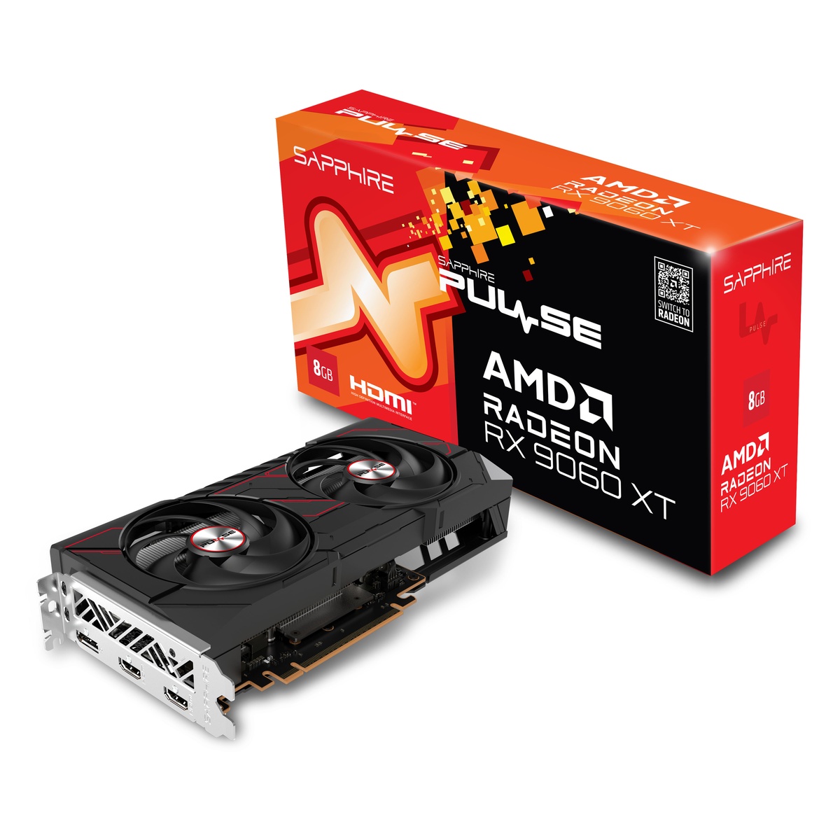 Bild von Sapphire Radeon RX 9060 XT 8GB PULSE Gaming OC B-Ware