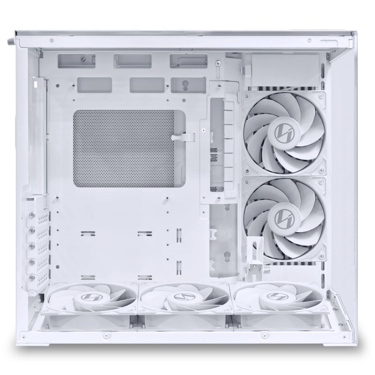 Bild von Lian Li O11 Dynamic Mini V2 Flow weiß | PC-Gehäuse