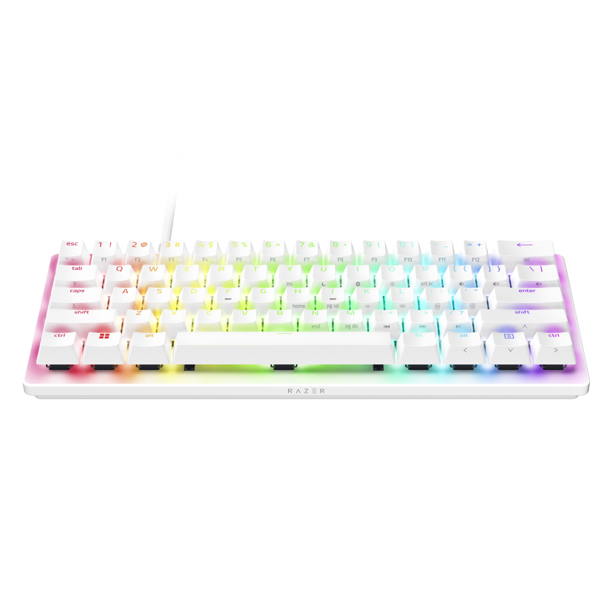 Bild von Razer Huntsman V3 Pro Mini White (analoge Switches)