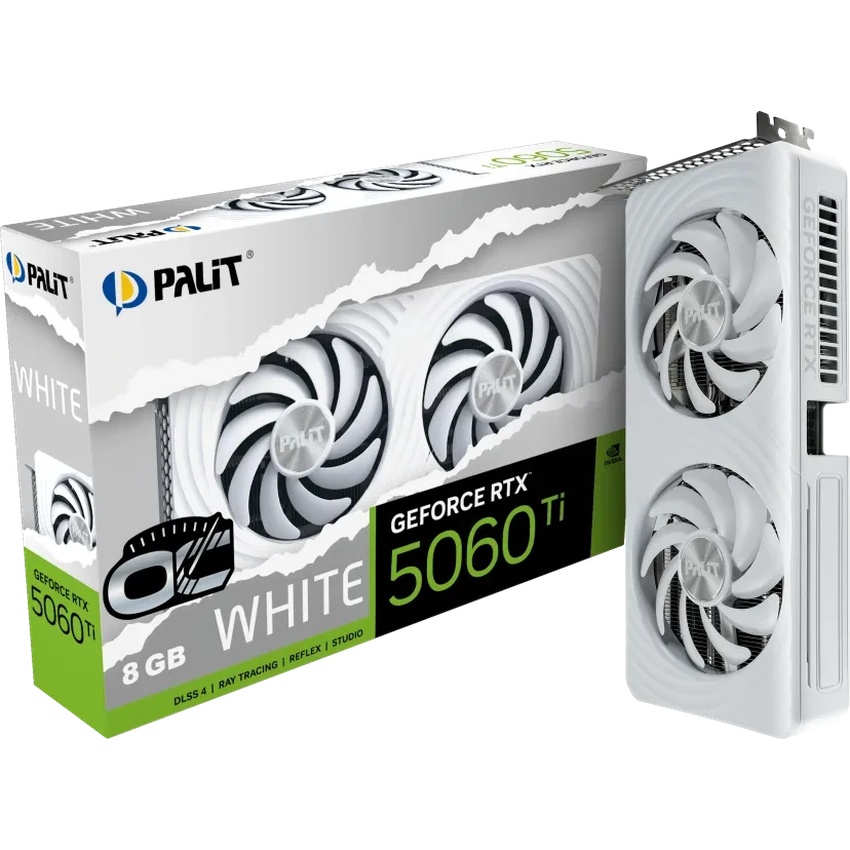 Bild von Palit GeForce RTX 5060 Ti White OC 8G
