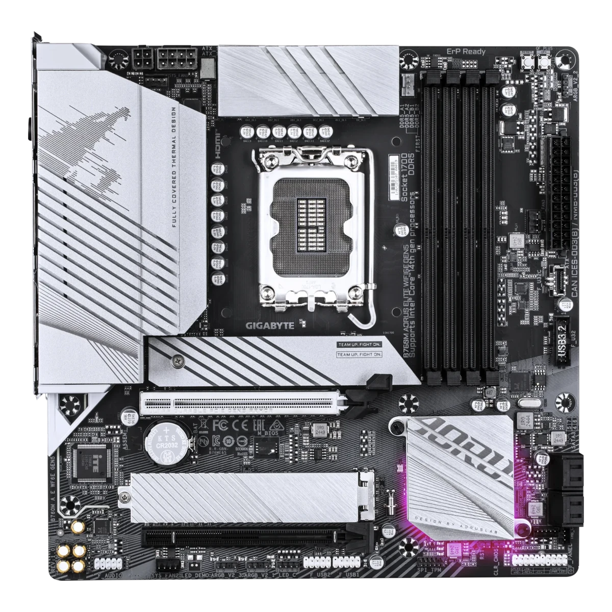 Bild von GIGABYTE B760M AORUS Elite WIFI6E GEN5 Mainboard B-Ware