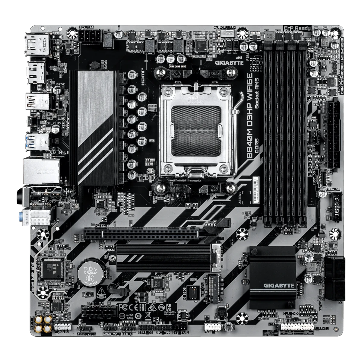 Bild von GIGABYTE B840M D3HP WIFI6E Mainboard