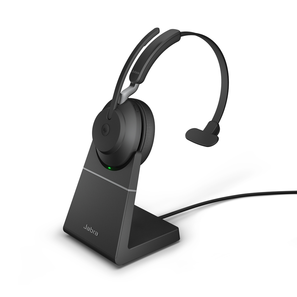 Bild von Jabra Evolve2 65 Headset, Mono, kabellos, schwarz