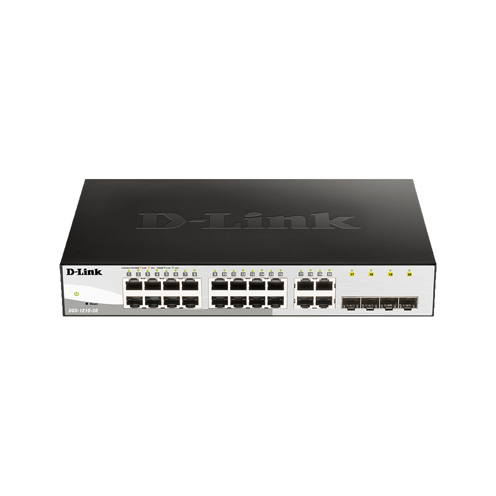 Bild von D-Link DGS-1210-20 Smart+ Managed Switch