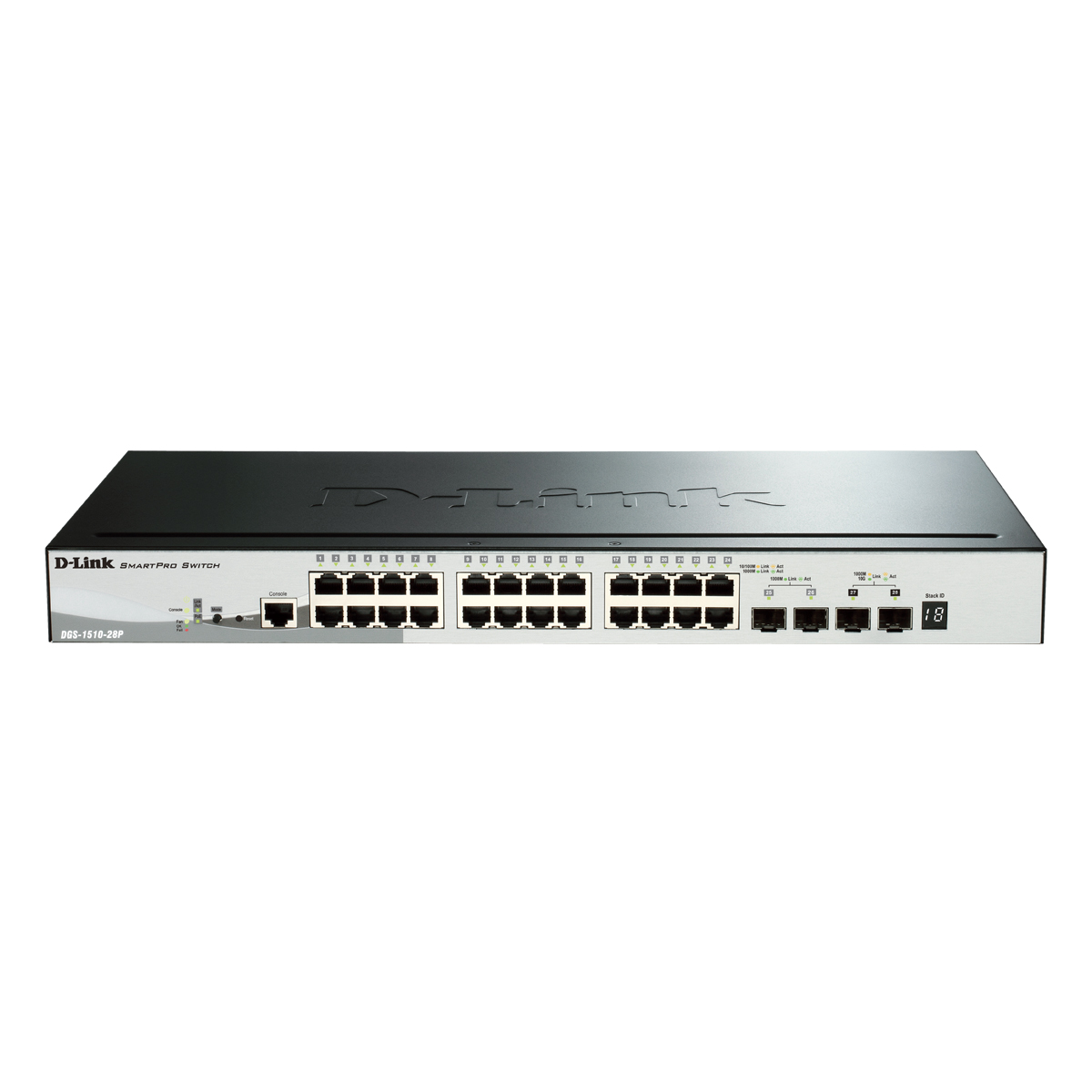 Bild von D-Link DGS-1510-28P Stackable Smart Managed Switch 28-Port