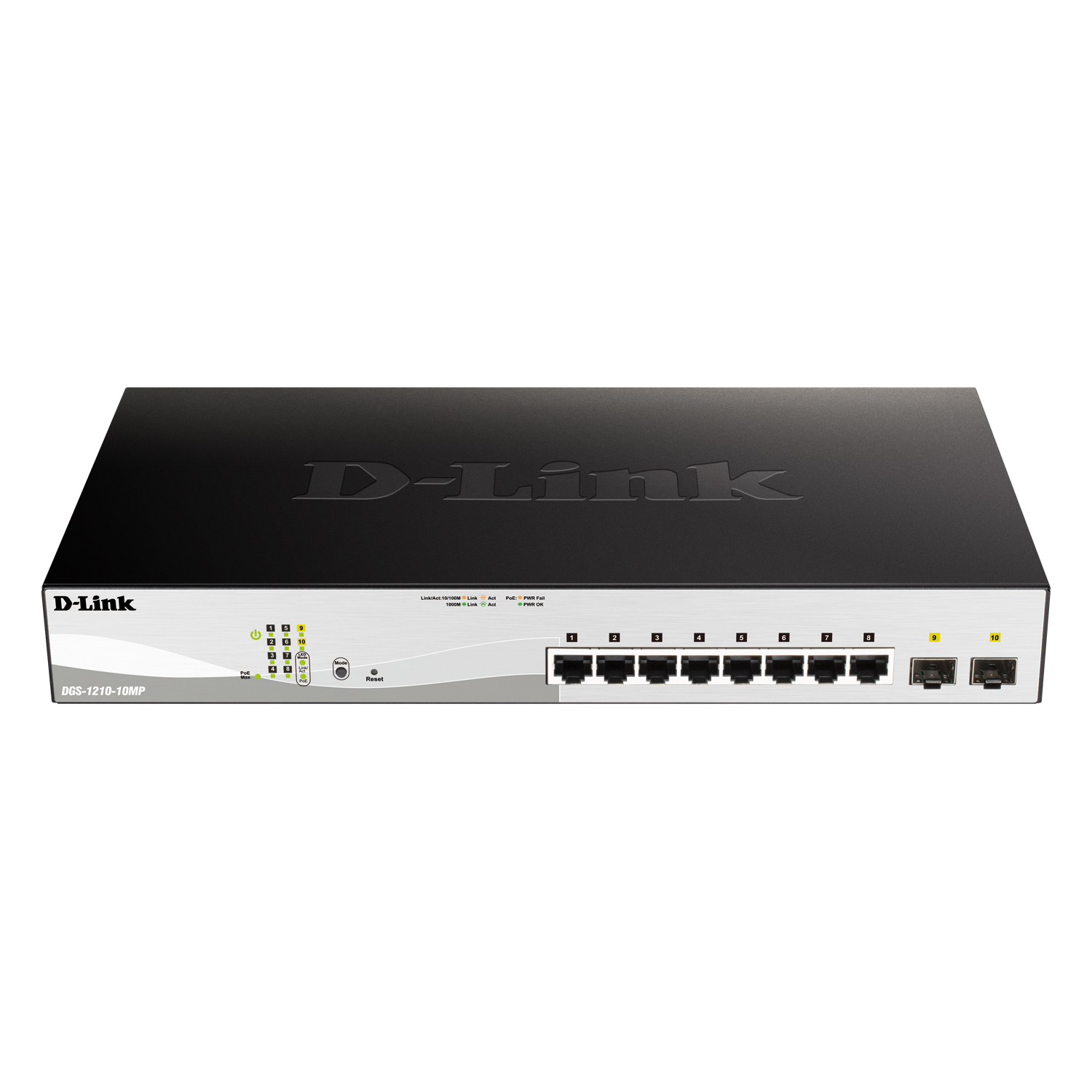 Bild von D-Link DGS-1210-10MP Smart Managed Switch