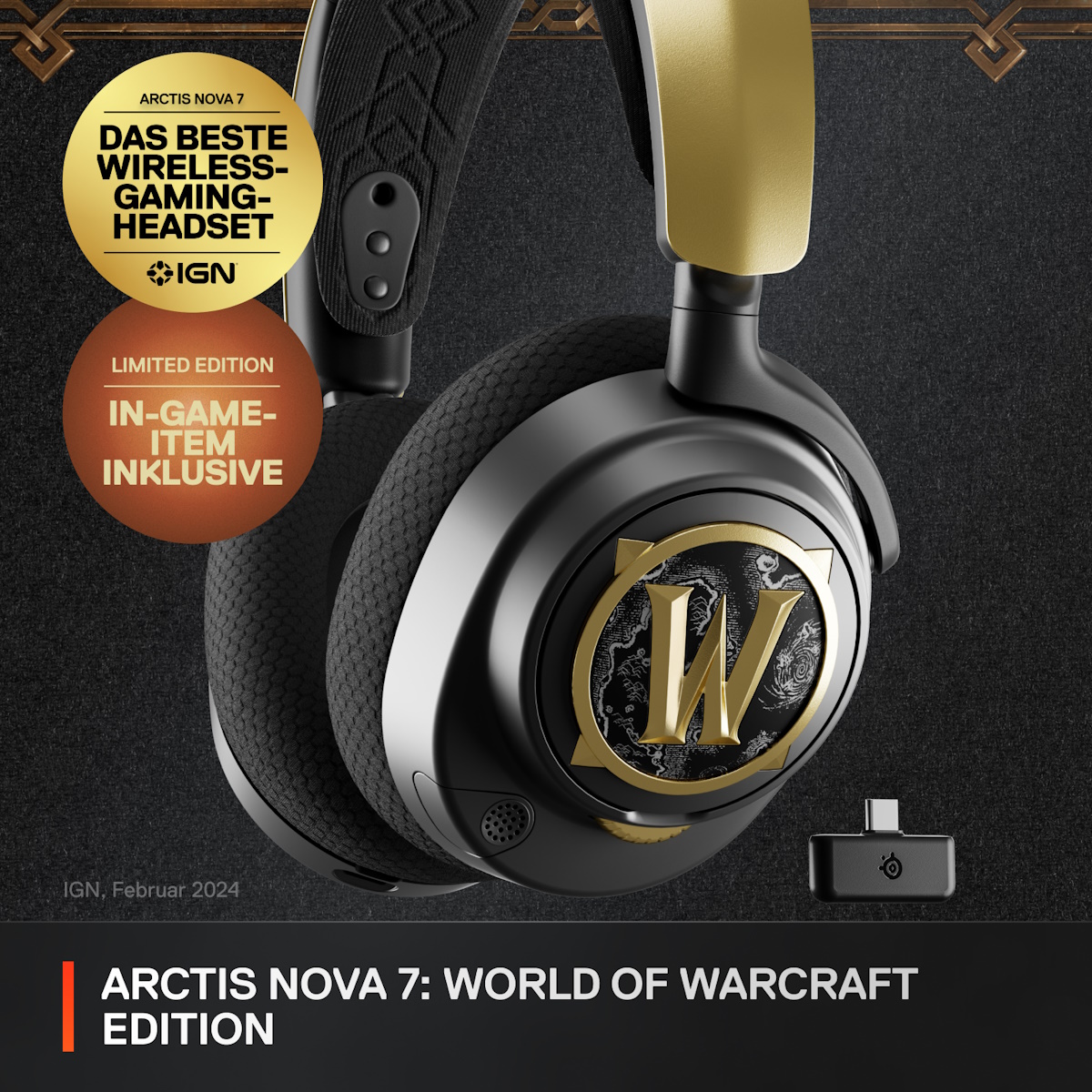 Bild von SteelSeries Arctis Nova 7 Wireless World of Warcraft Edition