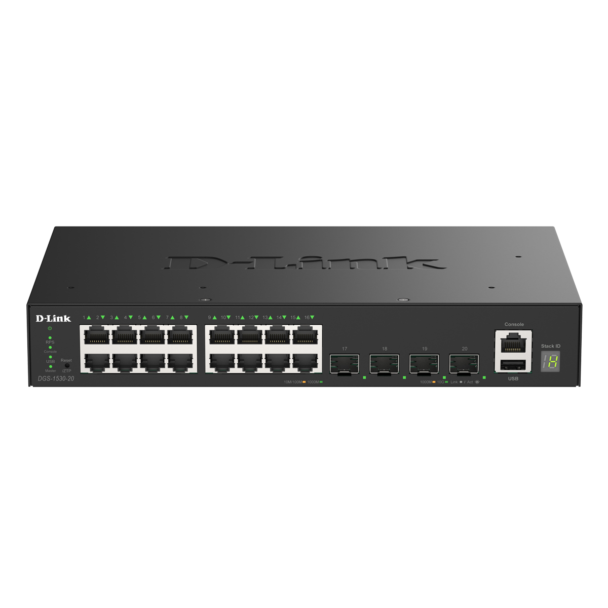 Bild von D-Link DGS-1530-20 Smart Managed Switch