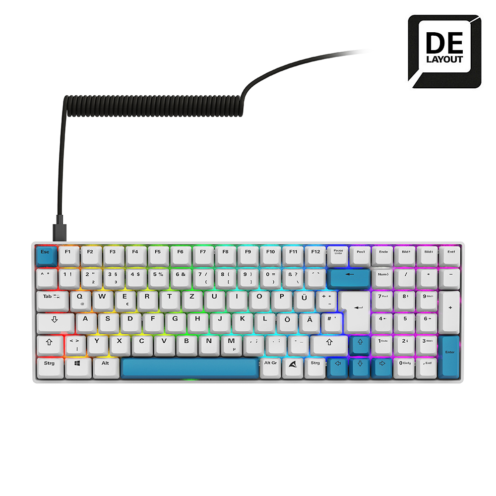Bild von Sharkoon SKILLER SGK50 S2 PBT Gaming Tastatur