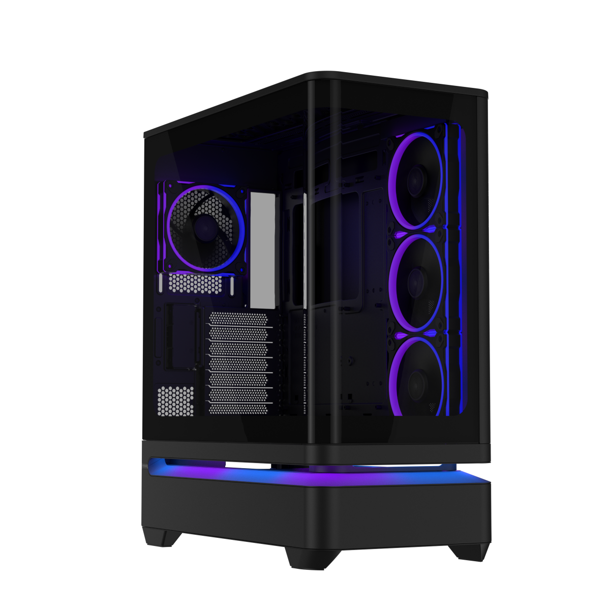 Bild von ASUS Prime AP304 TG ARGB Black | PC-Gehäuse