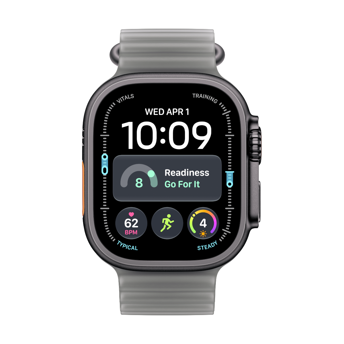 Bild von Apple Watch Ultra 4 Cellular 49mm Schwarz Titan Case
