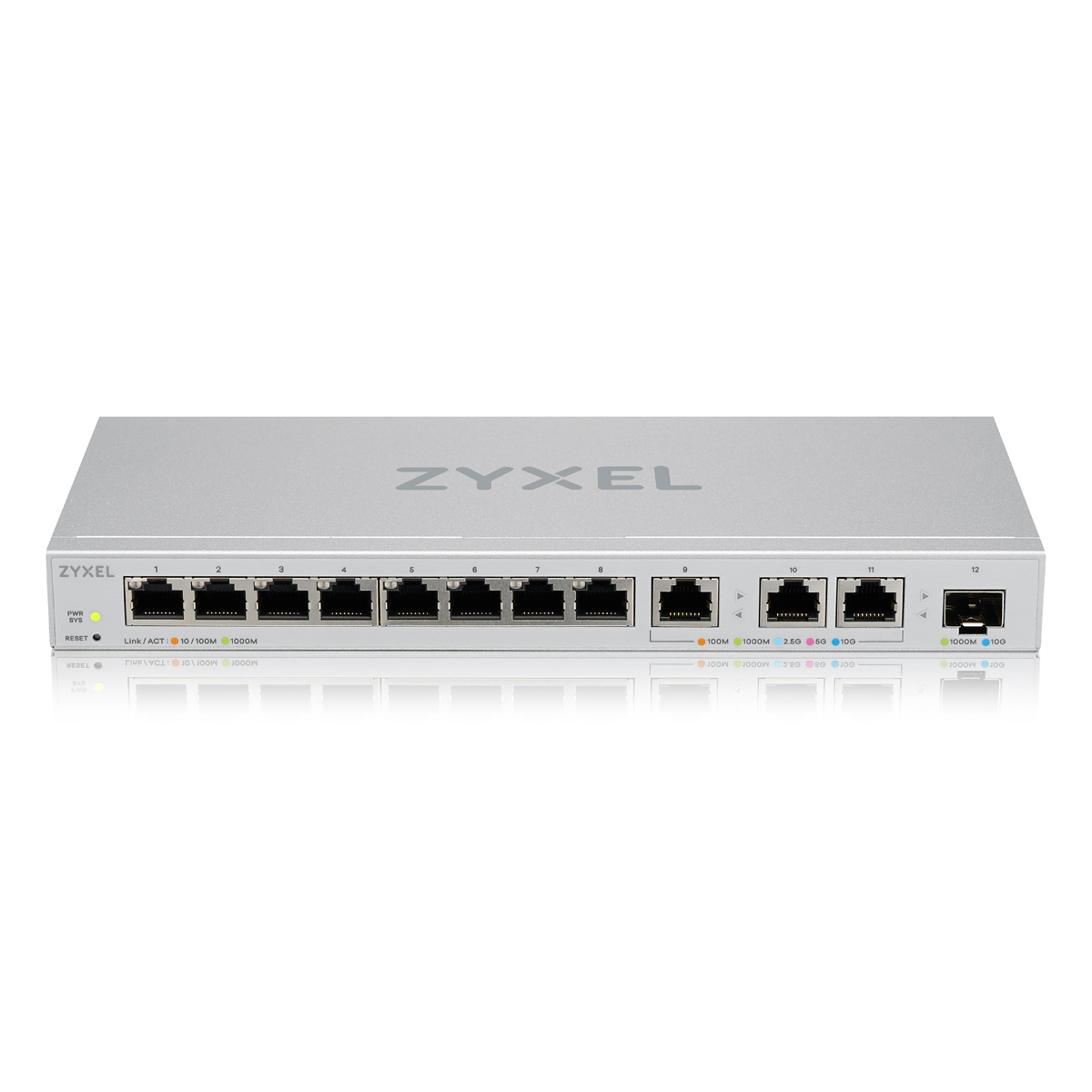 Bild von Zyxel XMG-1250-12 Smart Managed Switch