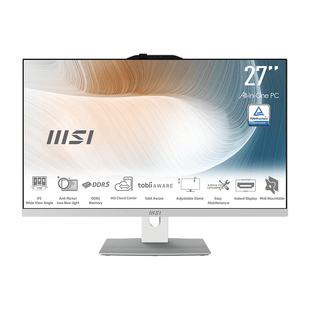 Bild von MSI Modern AM272P 1M-1426AT All-in-One weiß