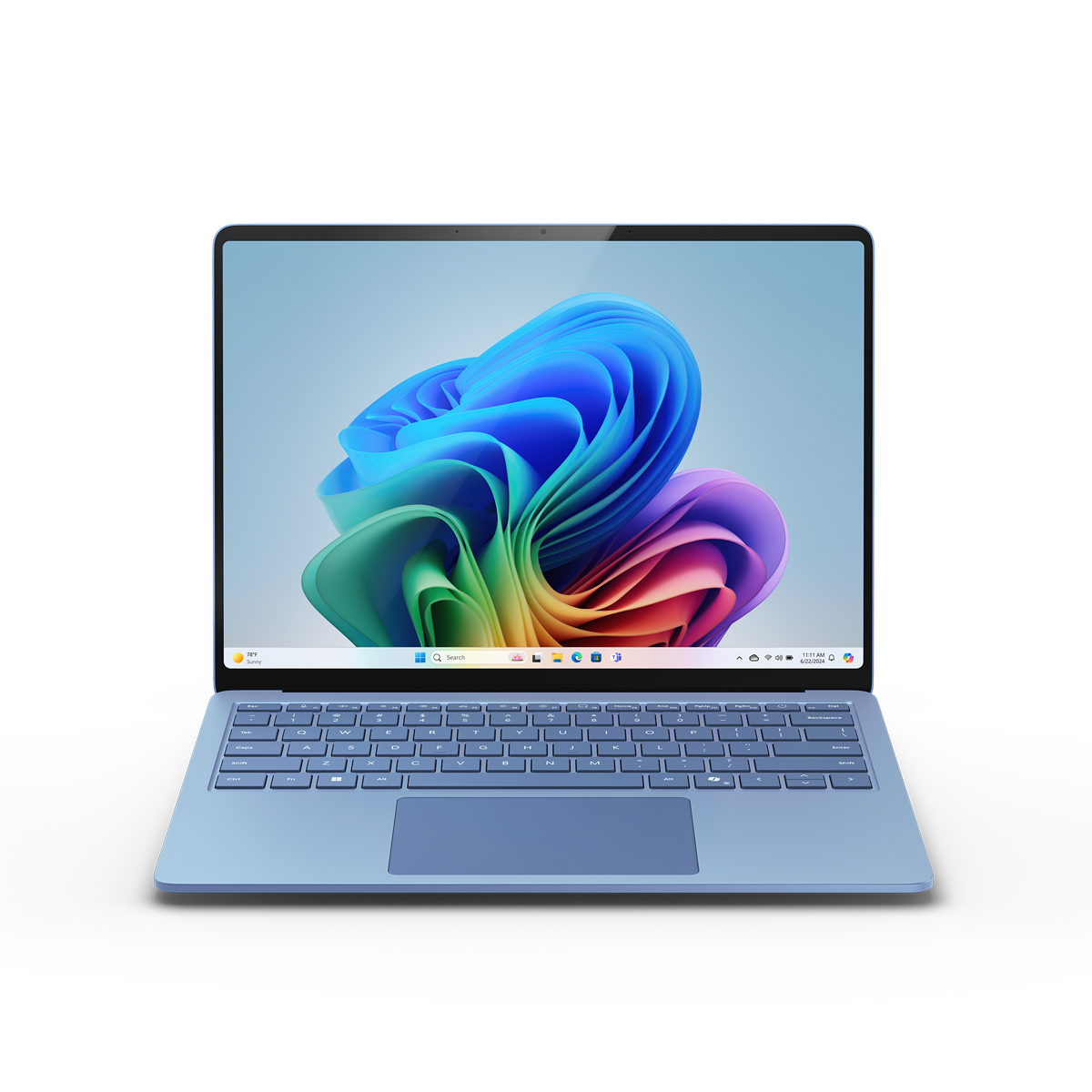 Bild von Microsoft Surface Laptop Copilot+ PC 13,8" - 16GB - 1TB 13,8" touchscreen - Snapdragon® X Elite - 16GB - 1TBGB - saphirblau - (7. Generation)