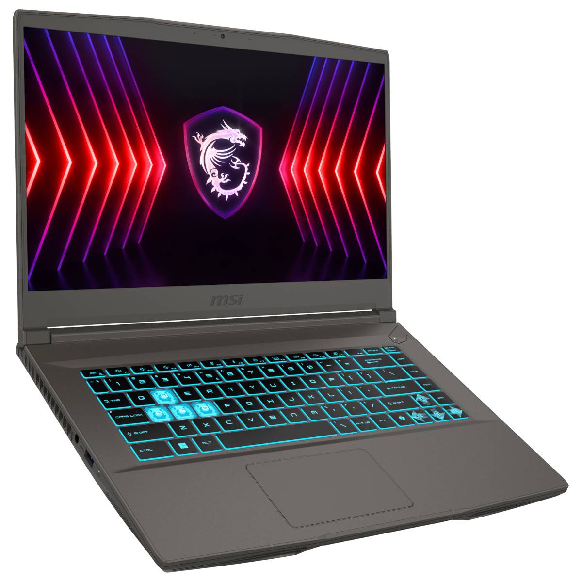 Bild von MSI Thin 15 B12UC-1437 - 15,6" FHD 144Hz Display, Intel Core i5-12450H, 16GB RAM, 512GB SSD, NVIDIA RTX 3050, Windows 11 Home
