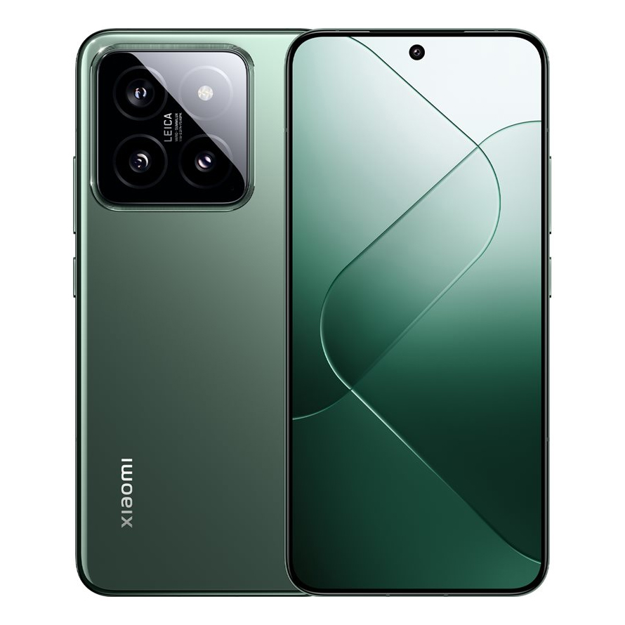 Bild von Xiaomi 14 12GB+512GB Jade Green 16,15cm (6,36") AMOLED Display, Android 14, 50MP Triple-Kamera