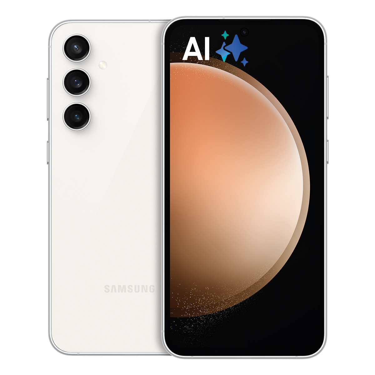 Bild von Samsung Galaxy S23 FE 128GB Cream EU 16,31cm (6,4") Dynamic AMOLED Display, Android 14, 50MP Triple-Kamera