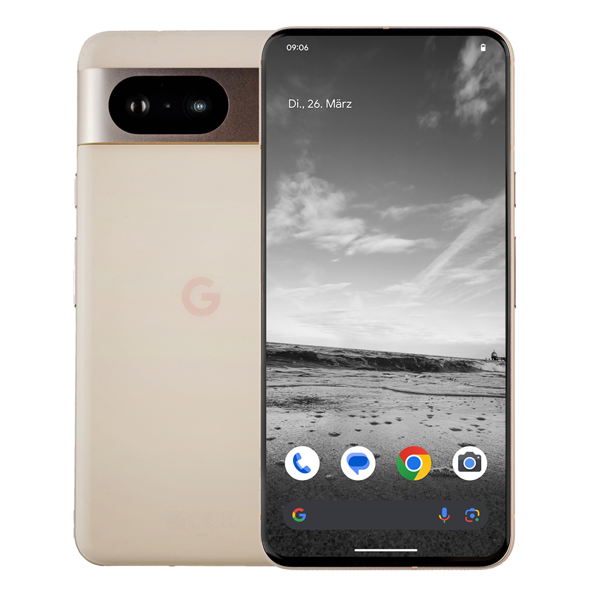 Bild von Google Pixel 8 256GB Rose 15,7cm (6,2") OLED Display, Android 14, 50MP Dual-Kamera