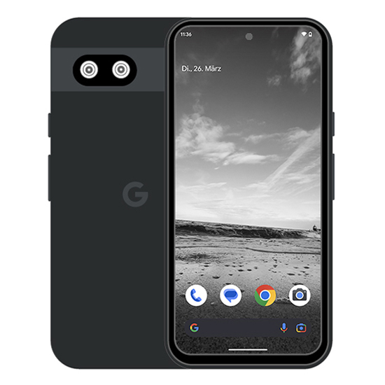 Bild von Google Pixel 8a 128GB Obsidian 15,5cm (6,1") OLED Display, Android 14, 64MP Dual-Kamera
