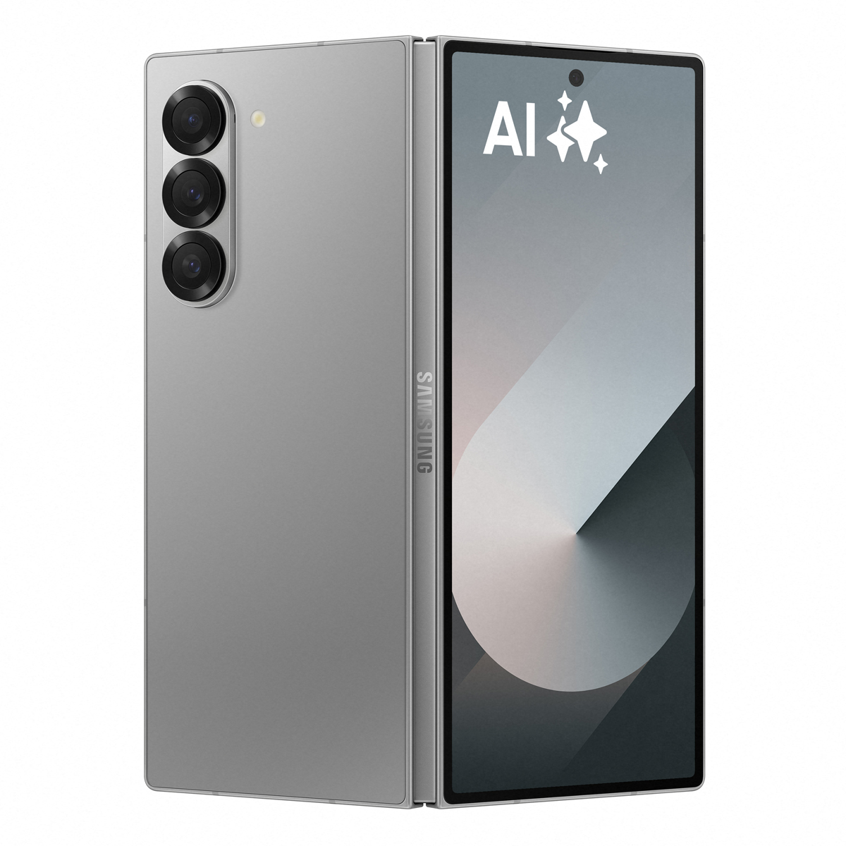 Bild von Samsung Galaxy Z Fold6 512GB Silver Shadow 19,3cm (7,6") OLED Display, Android 14, Triple-Kamera, Faltbar