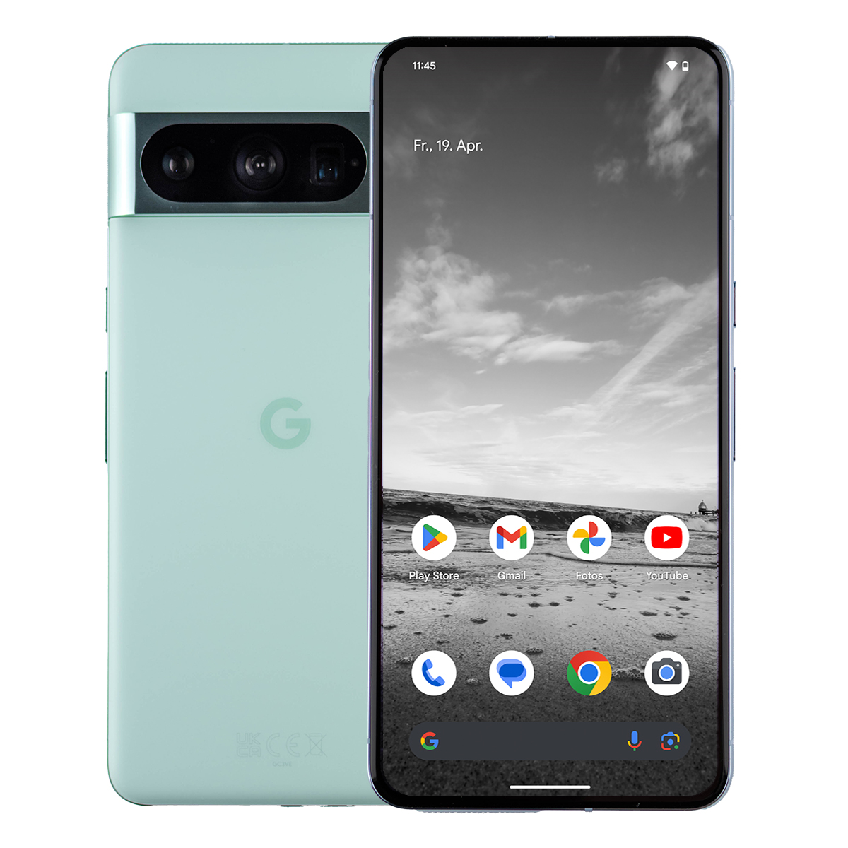 Bild von Google Pixel 8 Pro 128GB Mint 17cm (6,7") OLED Display, Android 14, 50MP Triple-Kamera