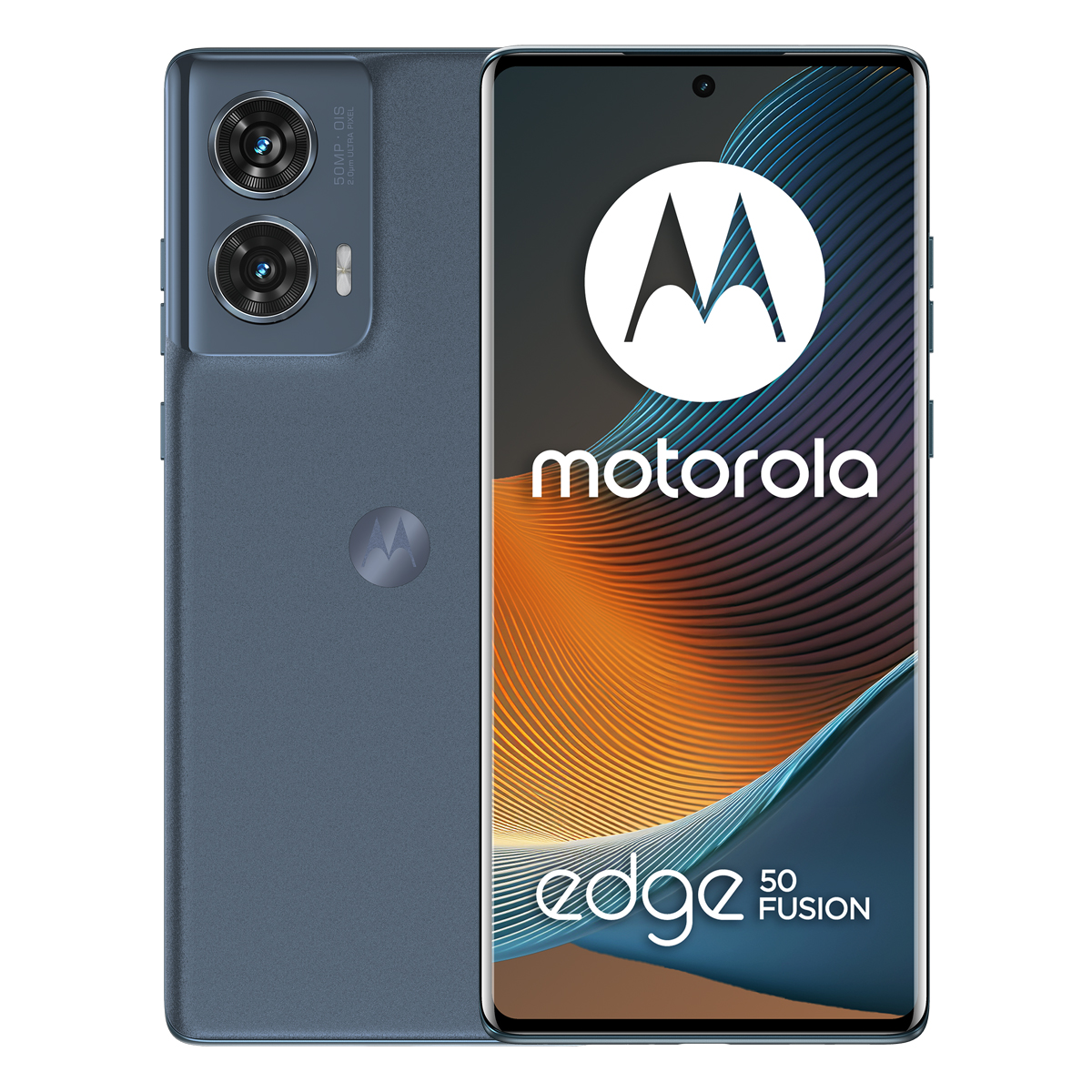 Bild von Motorola Edge 50 Fusion 256GB Forest Blue 17,02cm (6,7") OLED Display, Android 14, 50MP Dual-Kamera