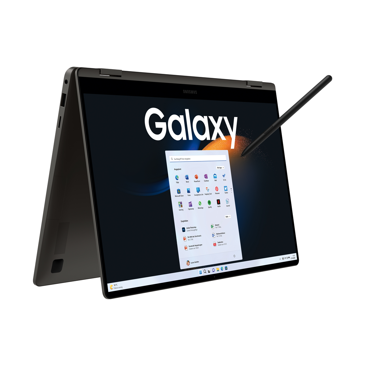 Bild von SAMSUNG Galaxy Book3 360 - 13,3" Full HD touch, Intel Core i7-1360P, 16GB, 512GB, Windows 11Graphite