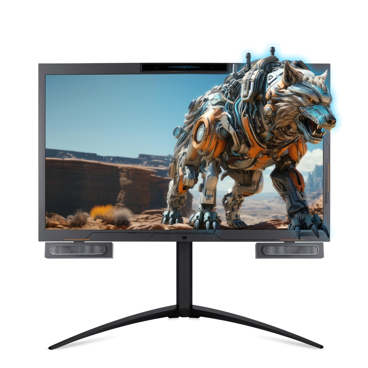 Bild von Acer DS2 (PSV27-2) 27" UHD Spatial Labs 3D Gaming Monitor 68,6 cm (27 Zoll), 3D AHVA Panel, 160Hz, HDMI (2.1), 1x DP, 2x USB 3.0 (Type A)