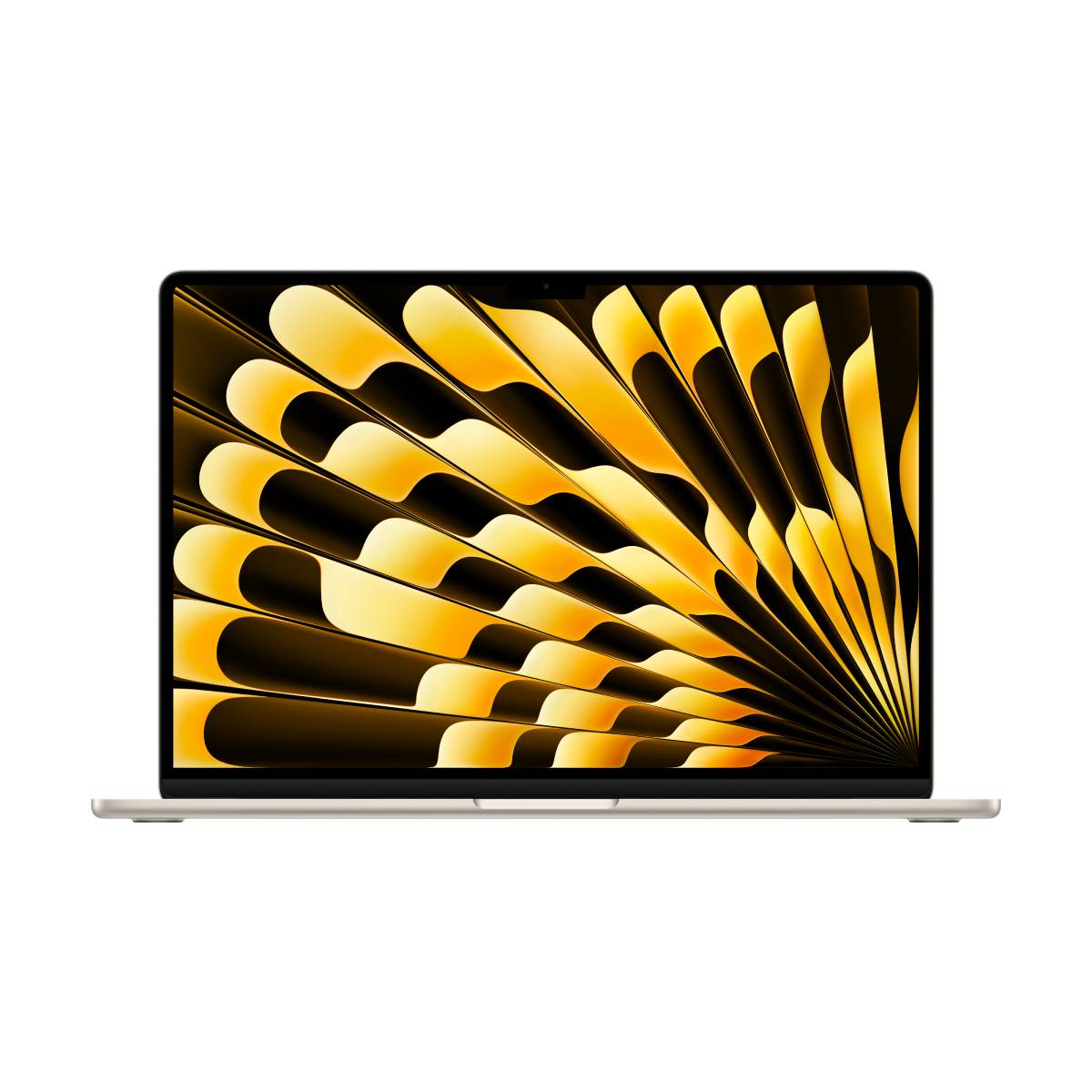 Bild von Apple MacBook Air 15" M4 Polarstern MW1K3D/A Apple M4 Chip mit 10-Core CPU 10-Core GPU, 16GB RAM, 512GB SSD