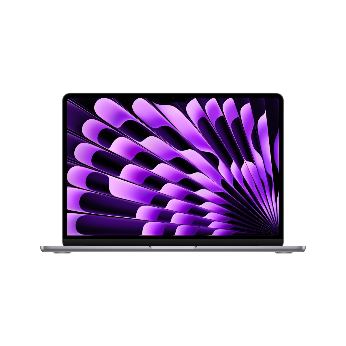 Bild von Apple MacBook Air 13,6" M3 MC8G4D/A Space Grau Apple M3 mit 8-Core CPU, 8-Core GPU, 16GB RAM, 256GB SSD