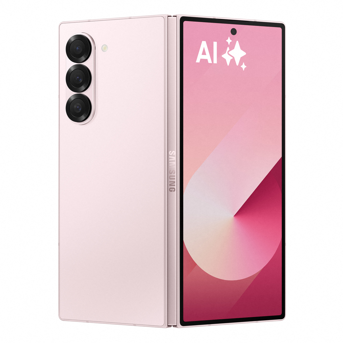 Bild von Samsung Galaxy Z Fold6 512GB Pink EU 19,3cm (7,6") OLED Display, Android 14, Triple-Kamera, Faltbar