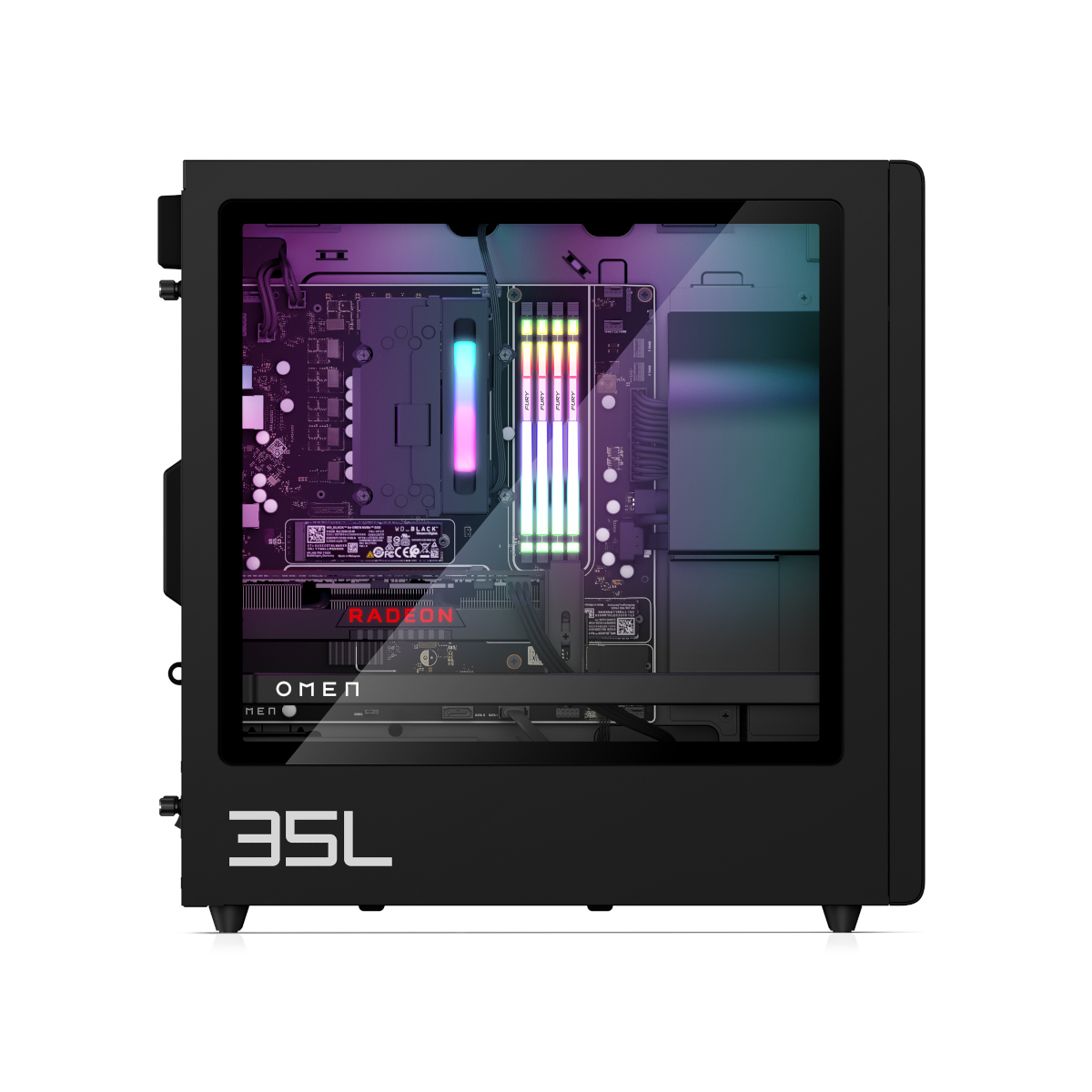 Bild von OMEN Desktop Gaming PC GT16-0177ng - AMD Ryzen™ 7 8700G, 32GB RAM, RTX 4070 SUPER, 2000GB SSD, Win11