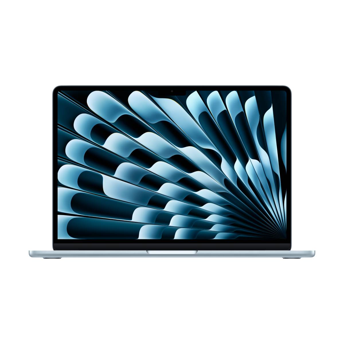 Bild von Apple MacBook Air 13" M4 Himmelblau MC6V4D/A Apple M4 Chip mit 10-Core CPU 10-Core GPU, 24GB RAM, 512GB SSD