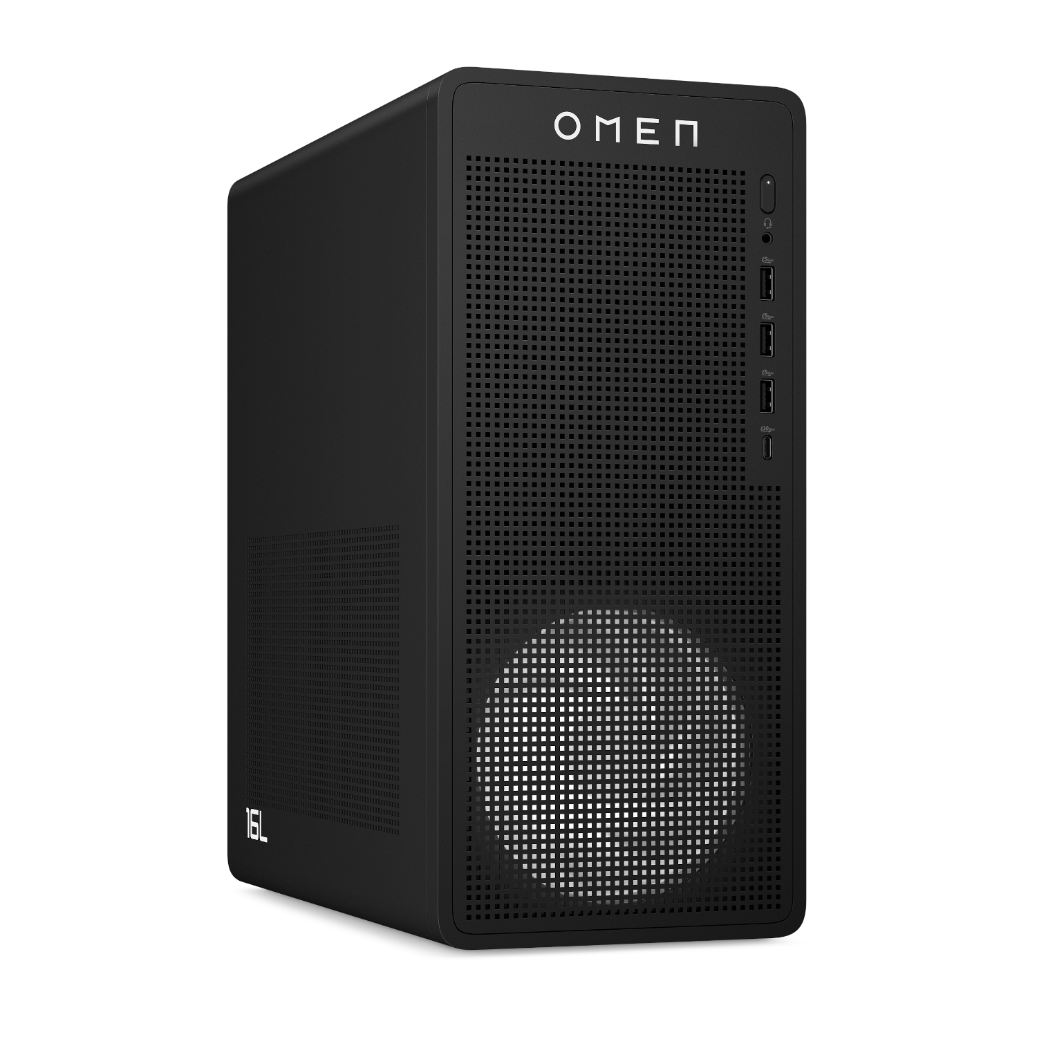 Bild von OMEN by HP 16L TG03-0175ng Desktop PC AMD Ryzen 7 8700F, 32GB RAM, 1TB SSD, NVIDIA GeForce RTX 4060Ti, Win11