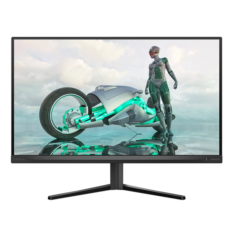 Bild von Philips Evnia 27M2N3200S 27 Zoll FHD Monitor, 180 Hz, 1 ms, FreeSync Prem., G-Sync comp., HDR10 (1920x1080, DisplayPort, HDMI) schwarz/grau
