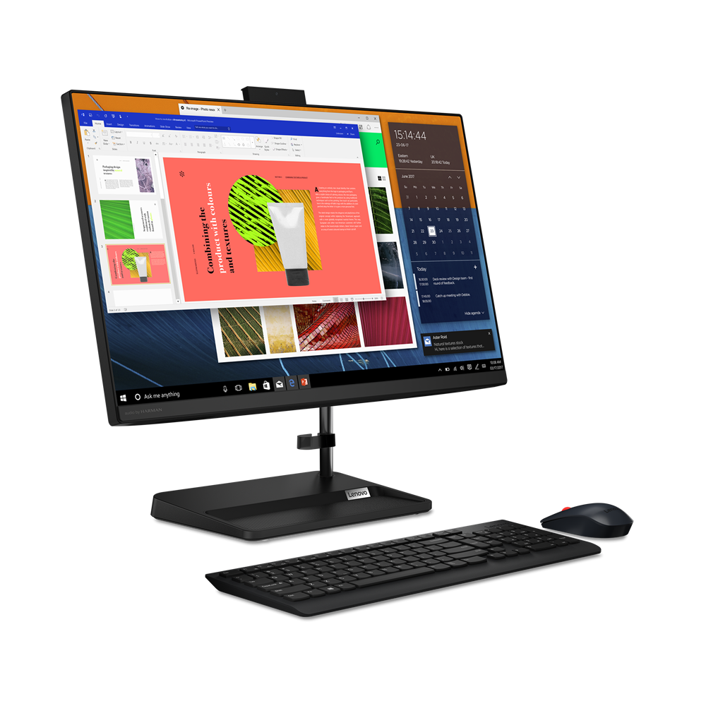 Bild von Lenovo IdeaCentre AIO 3 24ALC6 F0G10140GE - 60,4cm (23,8") FHD-Display, Ryzen 5 7430U, 16GB RAM, 512GB SSD, Radeon Grafik, Win11