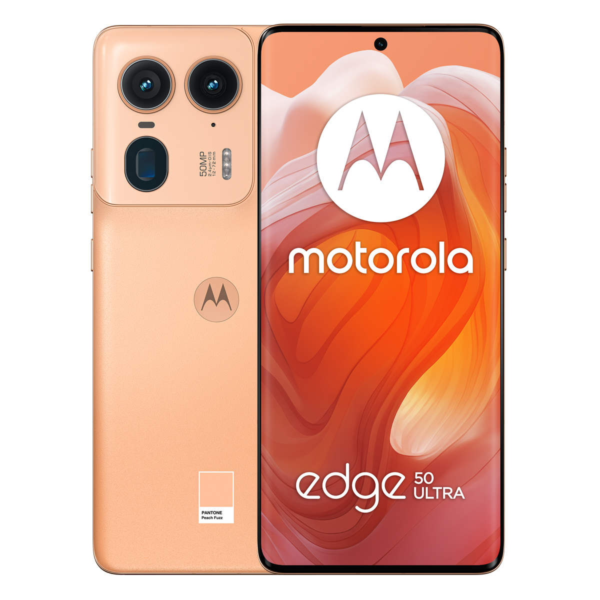 Bild von Motorola Edge 50 Ultra 1TB Peach Fuzz 17,02cm (6,7") OLED Display, Android 14, 50MP Triple-Kamera