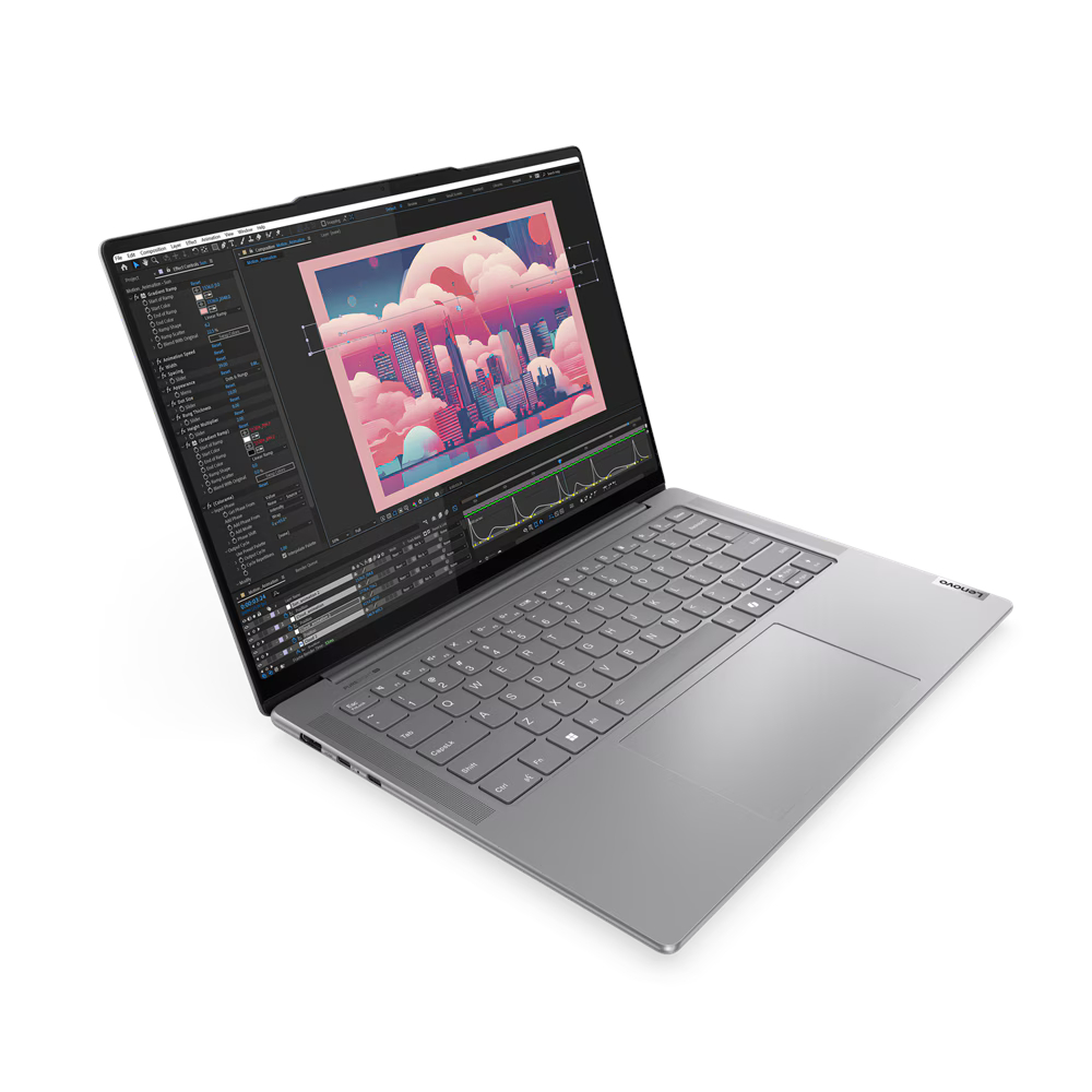 Bild von Lenovo Yoga Pro 7 83E3001BGE - 14.5" 2.5K, AMD Ryzen™ 7 8845HS, 16GB RAM, 512GB SSD, Windows 11