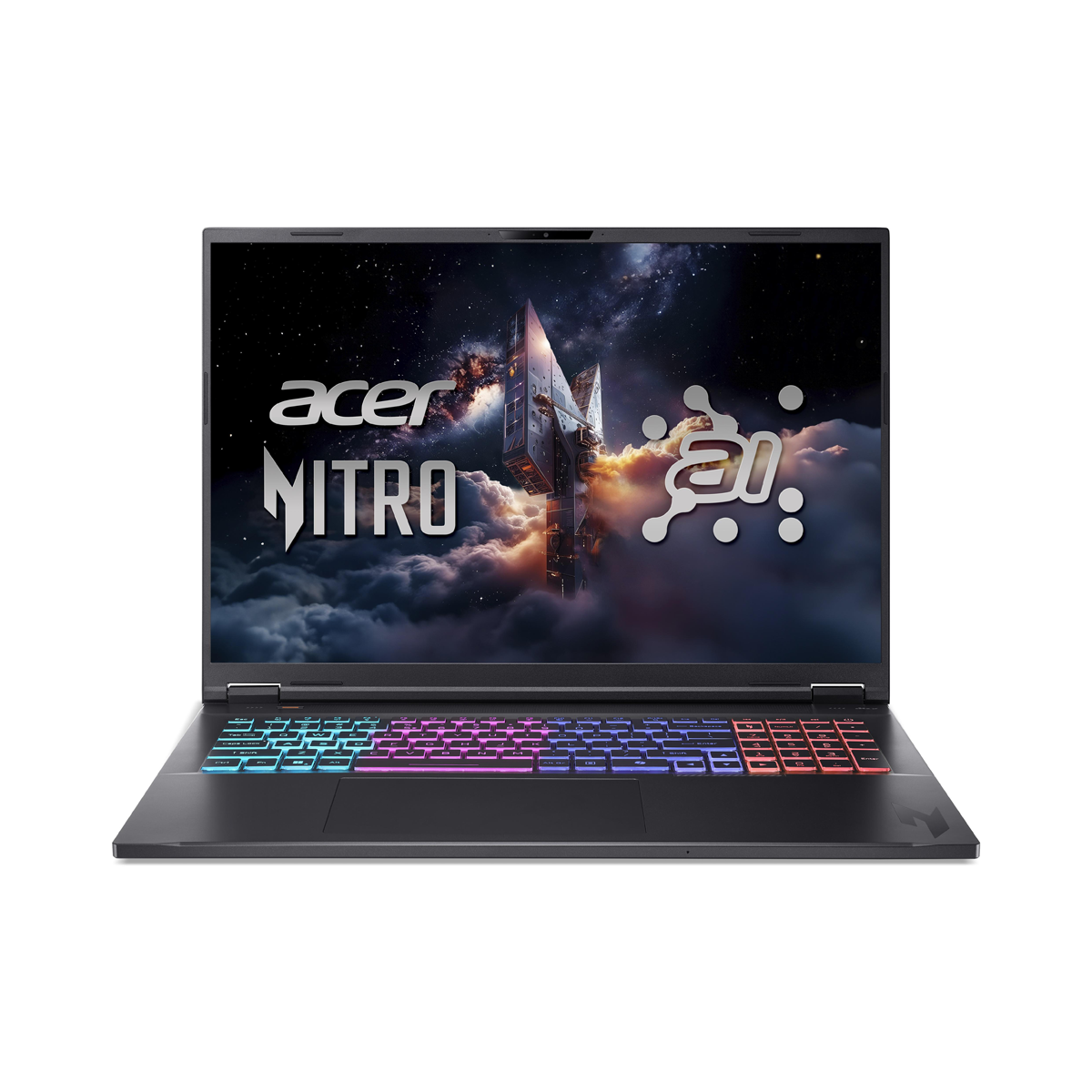 Bild von Acer Nitro 18 AI (AN18-61-R0VD) Gaming/ Copilot+ PC 18" WUXGA, IPS, 165Hz, Ryzen AI 5-340 (50 TOPS), 16GB RAM, 1TB SSD, GeForce RTX5050, Windows 11