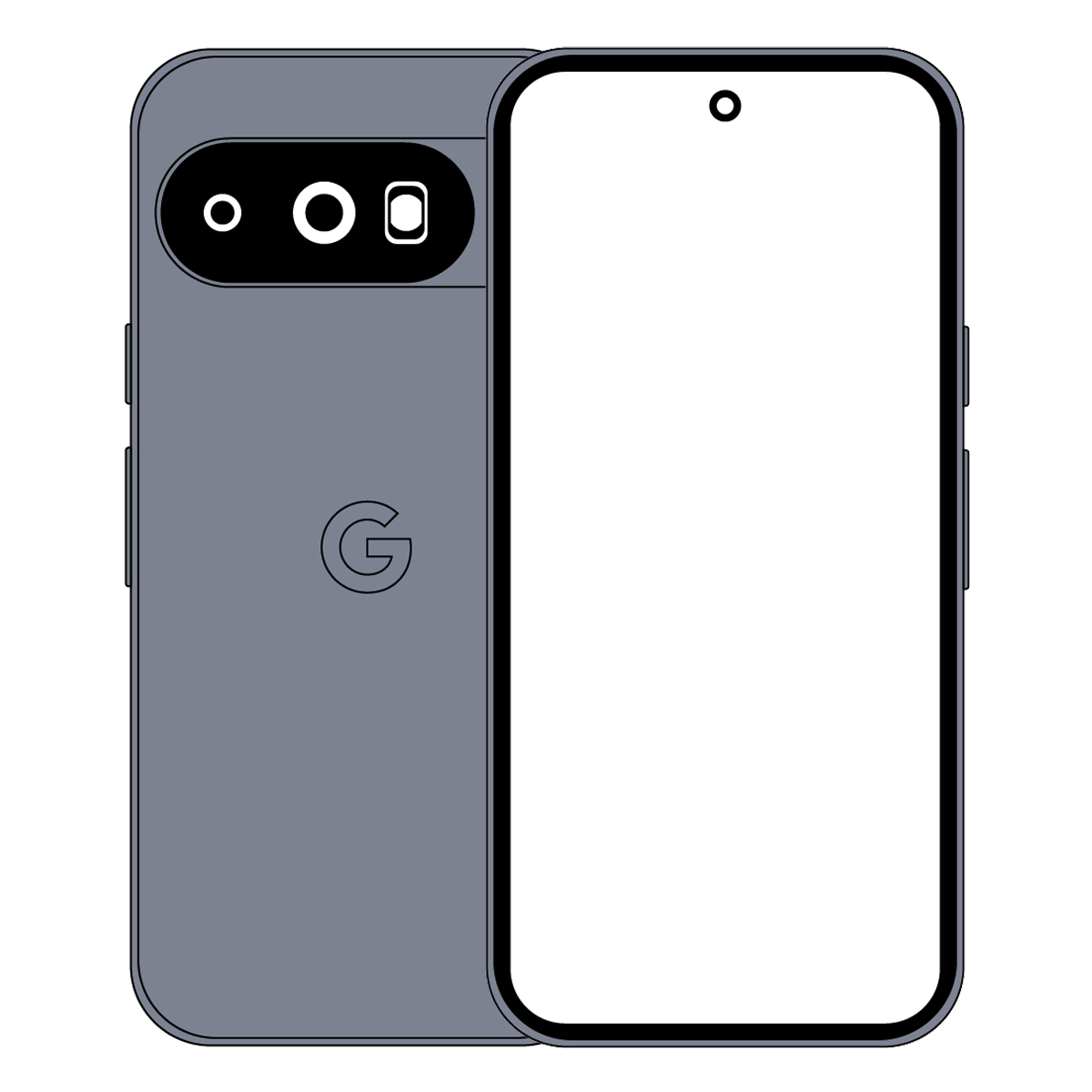 Bild von Google Pixel 10 Pro 128GB Moonstone 16,1cm (6,3") LTPO-OLED Display, Android 16 / Pixel UI, 50MP Triple-Kamera