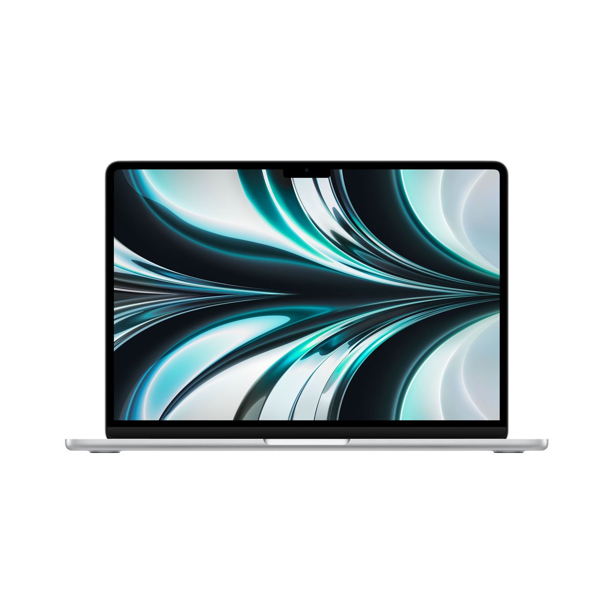 Bild von Apple MacBook Air (M2, 2022) MLY03D/A Silber Apple M2 Chip mit 10-Core GPU, 8GB RAM, 512GB SSD, macOS - 2022