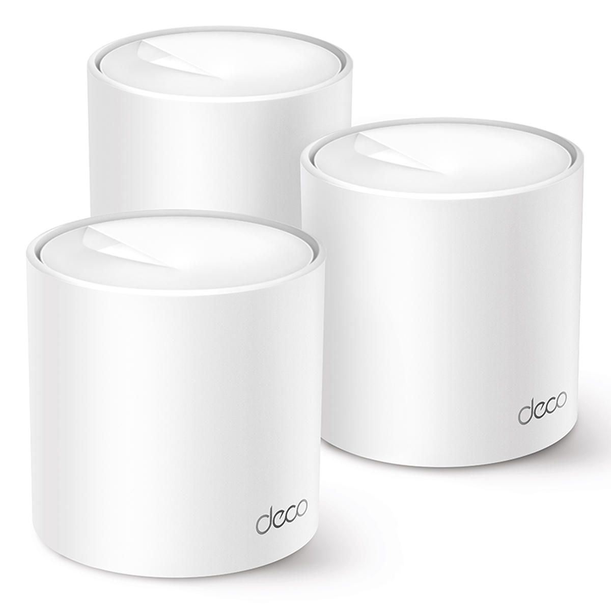 Bild von TP-Link Deco X10 WiFi 6 Mesh System, 3er Set AX1500 Dual-Band, 2x Gigabit Ethernet Ports (pro Einheit)