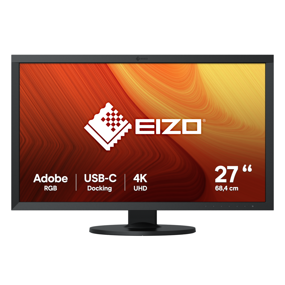 Bild von Eizo ColorEdge CS2740 Grafik Monitor - 68,4 cm (27 Zoll), LED, IPS-Panel, 4K UHD, Adobe RGB >99 %, DCI P3 90%, sRGB 100%, Höhe