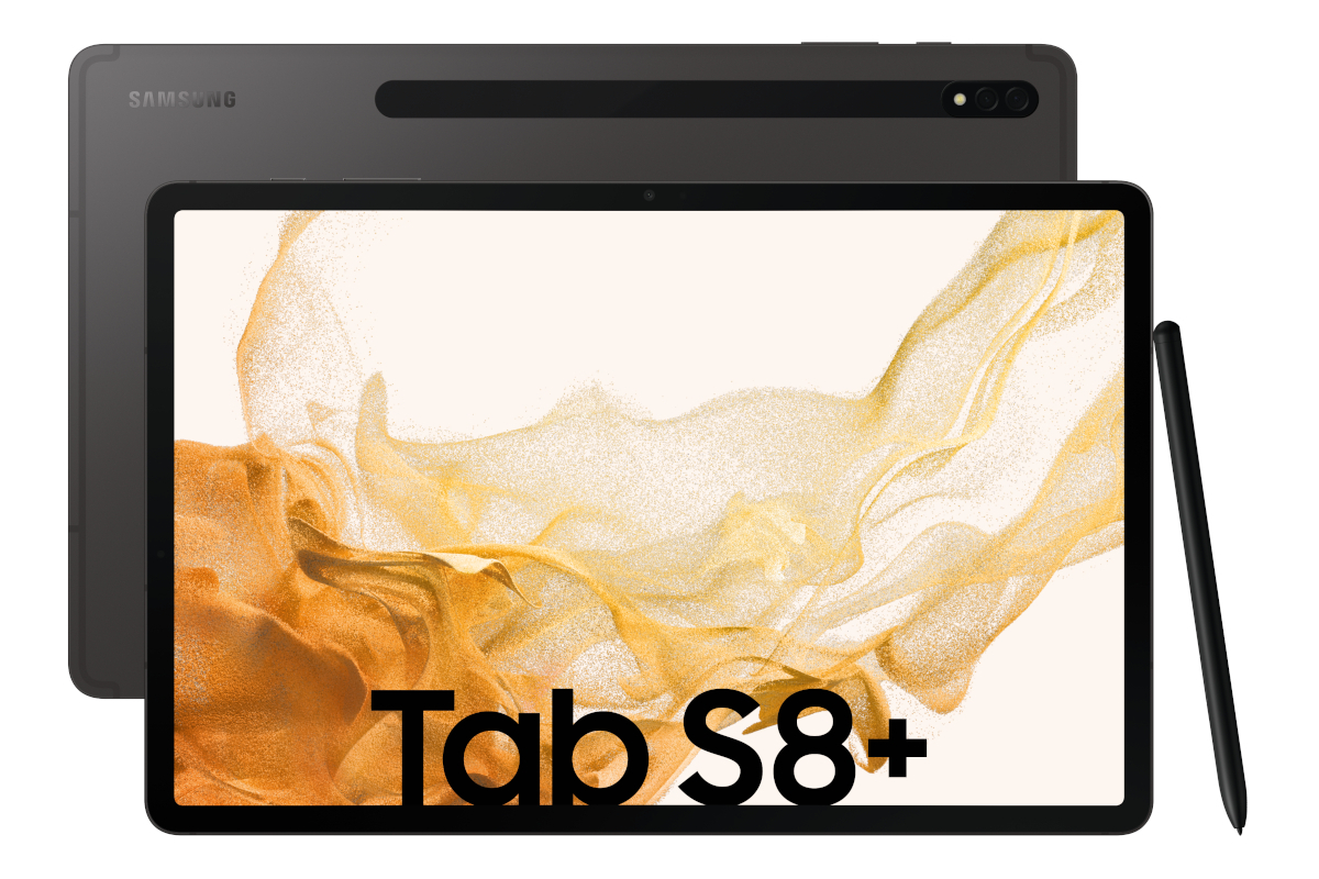 Bild von Samsung X806B Galaxy Tab S8+ 5G 128 GB Enterprise ED (Gr B-Ware 12,4" WQXGA+ Display / Octa-Cora / 8GB RAM / 128 GB Speicher / Android 12.0