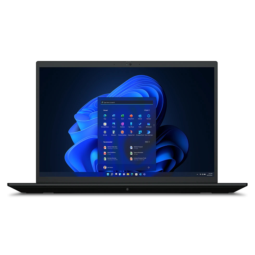 Bild von Lenovo ThinkPad P1 G5 i7 (12. Generation), 16 GB, 1000 GB SSD, 16" WQXGA, RTX A2000, Win 10 Pro