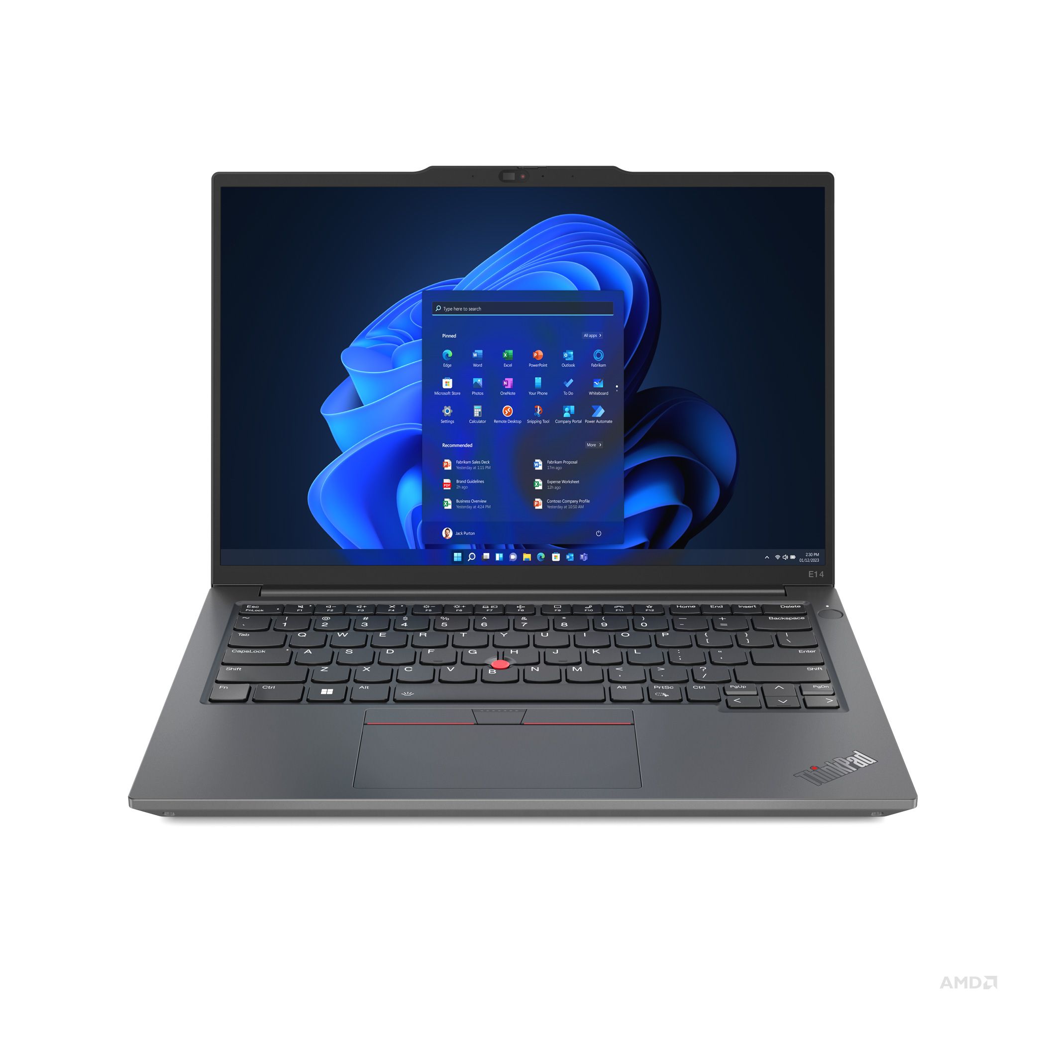 Bild von Lenovo ThinkPad E14 Gen 5 i5 (13. Generation), 16 GB, 512 GB SSD, 14" WUXGA, UHD Graphics, Win 11 Pro